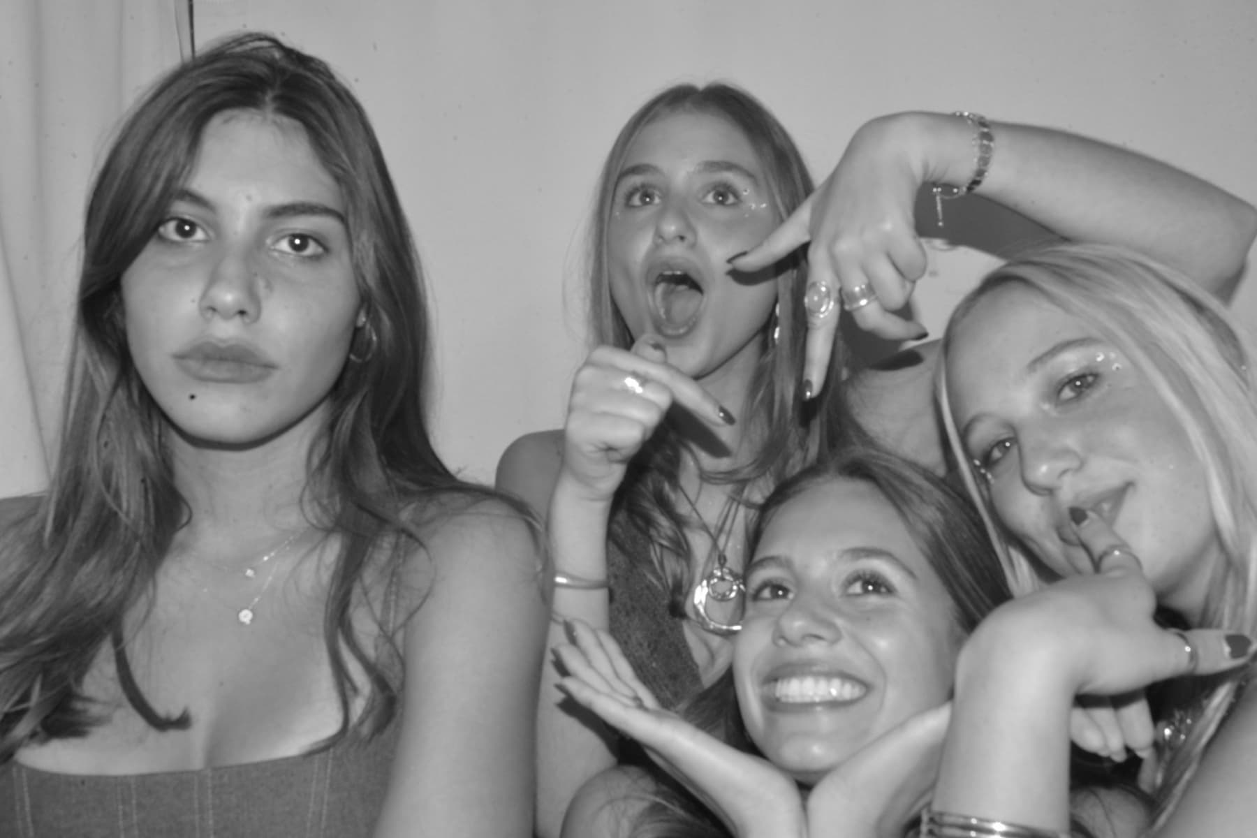 Family fun in green screen photo booth Cape Town